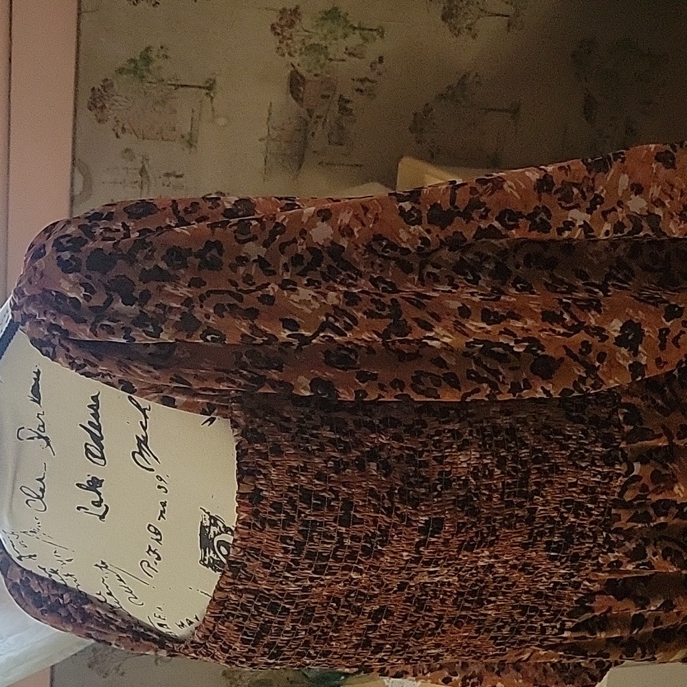NWT Ladies Animal Print Dress - Picture 2 of 9